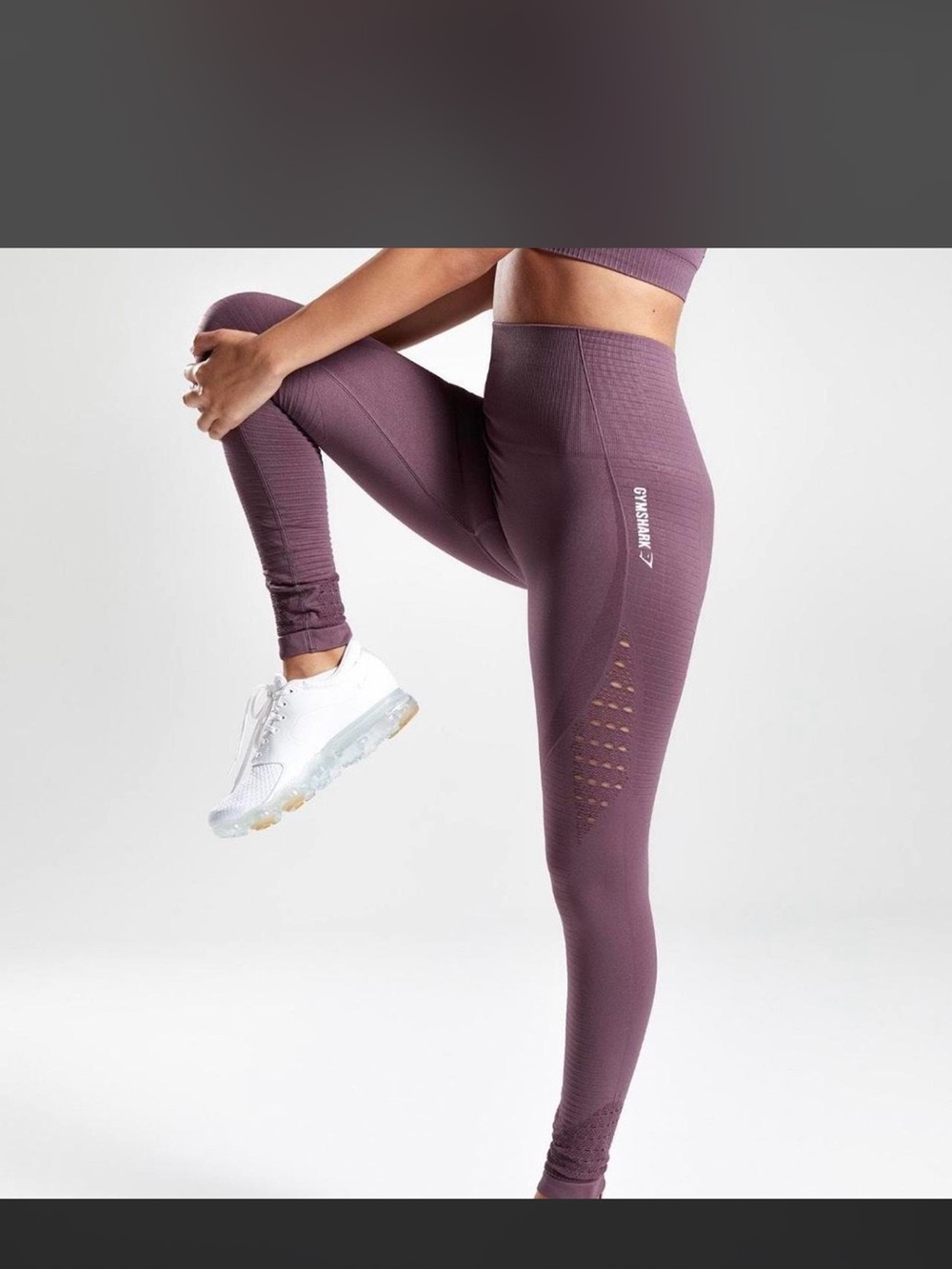 Gymshark Sculpt Seamless High-Waist Leggings in Mauve